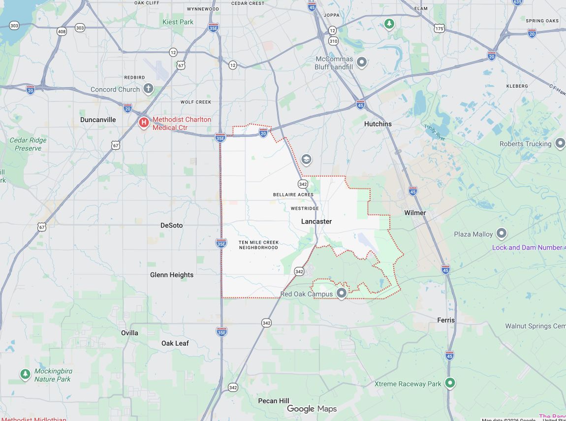 Precision Garage Door Service® of Lancaster map